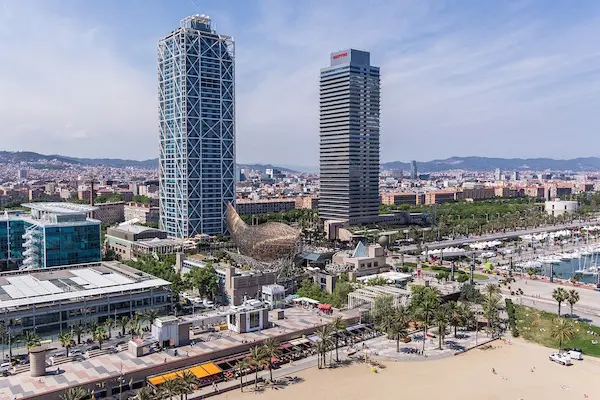 Polenou, Barcelona beach