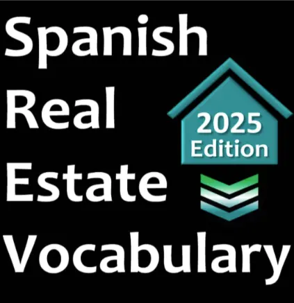 real estate glossary of Spanish words
