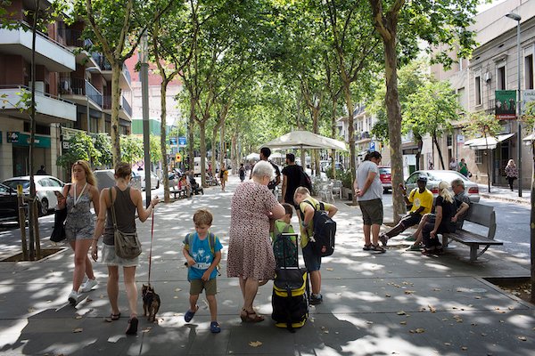 Poblenou promenade