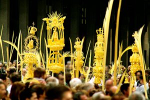 Procesion-de-las-Palmas Barcelona Semema santa