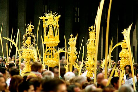 Procesion-de-las-Palmas Barcelona Semema santa